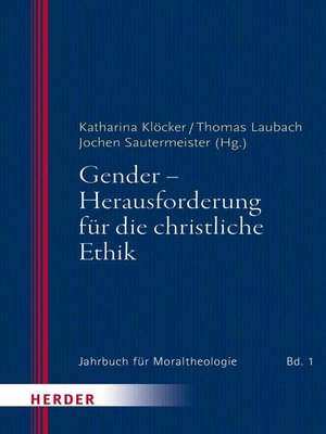 cover image of Gender--Herausforderung für die christliche Ethik